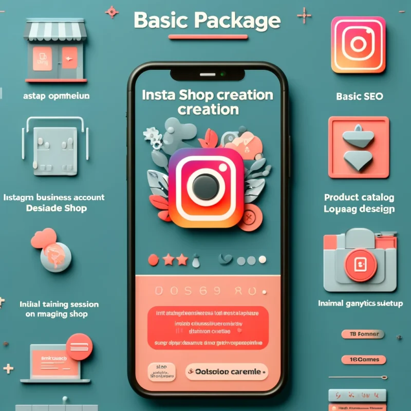 Basic Instagram Shop Creation Complete Package