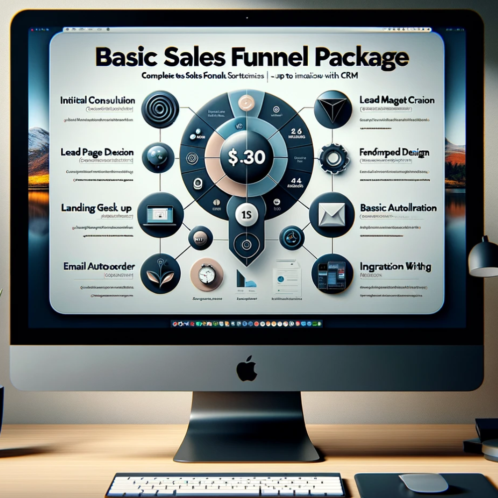 sales funnel Basic Basic Complete Sales Funnel Creation Package full payment