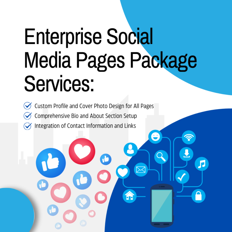 Enterprise Social Media Page Design Deposit