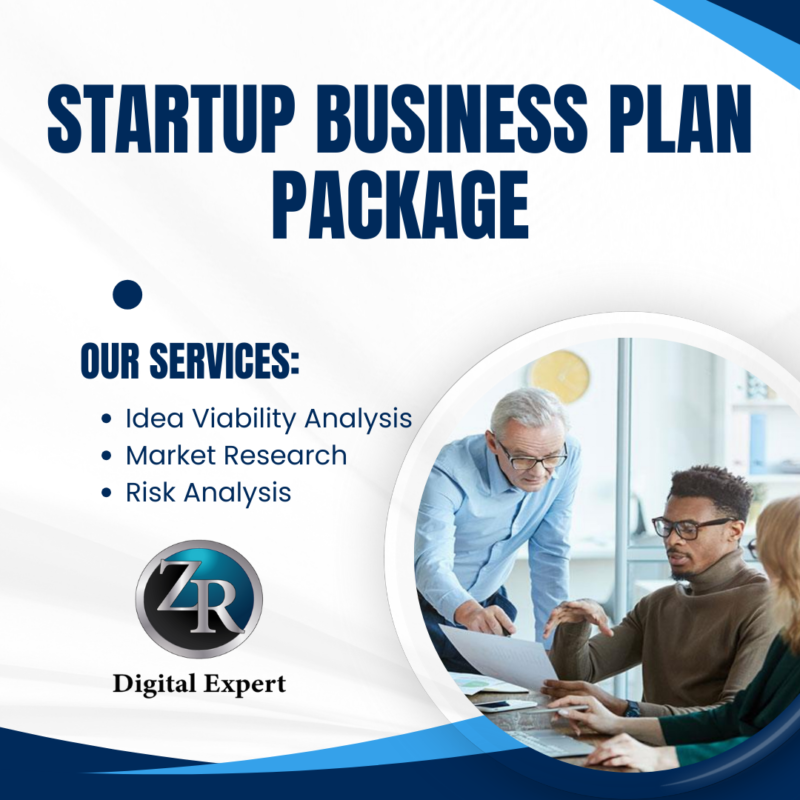 Startup Business Plan Package Deposit