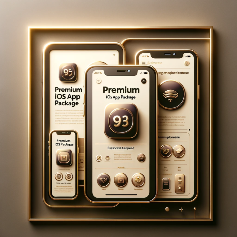 Premium iOS App Package Deposit Payment