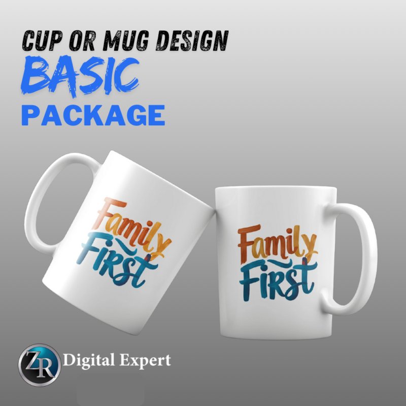 Basic Cup Or Mug Design Package Deposit