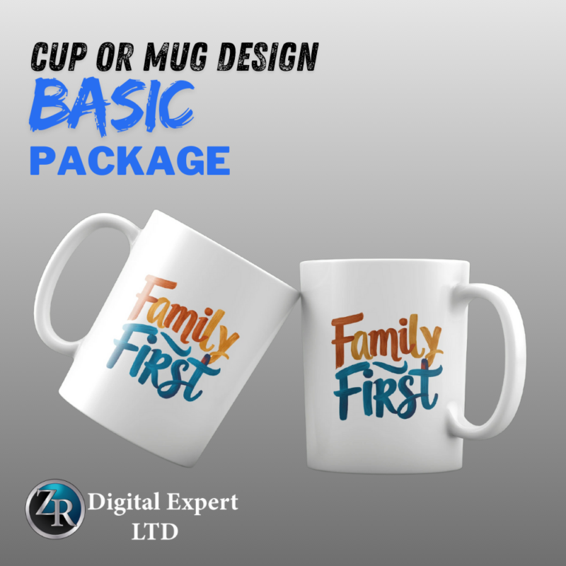 1- Cup or Mug Basic Package Basic Cup Or Mug Design Package ...