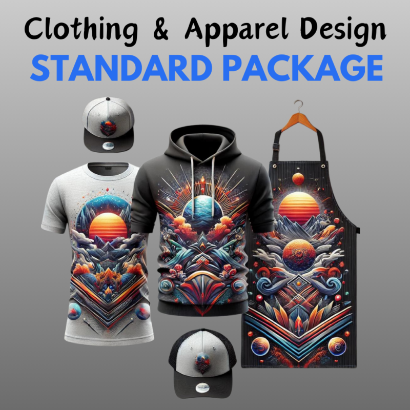 Standard Clothing & Apparel Design Package Deposit