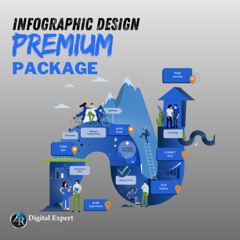 Premium Infographic Design Package Deposit