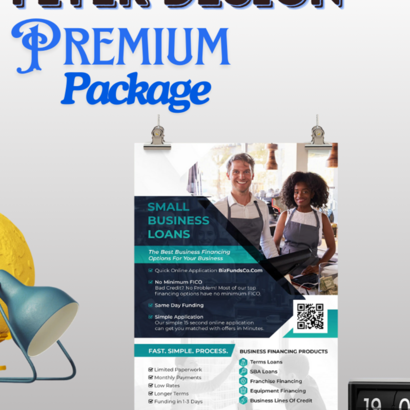 Premium Flyer Design Package Deposit