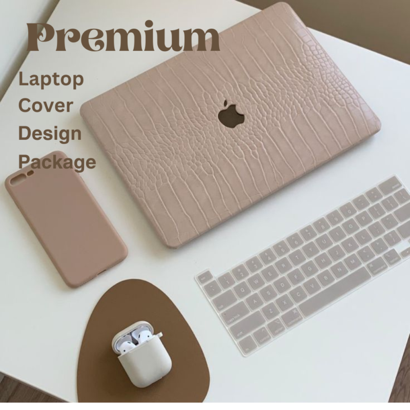 Premium Laptop Cover Design Package