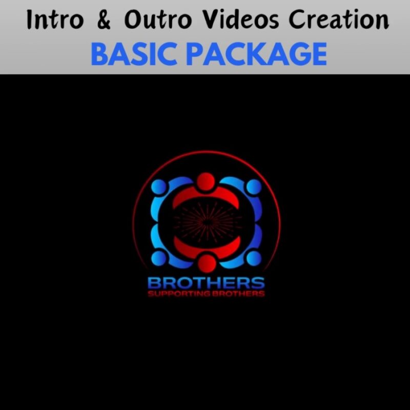 Basic Intro & Outro Videos Creation Package Deposit