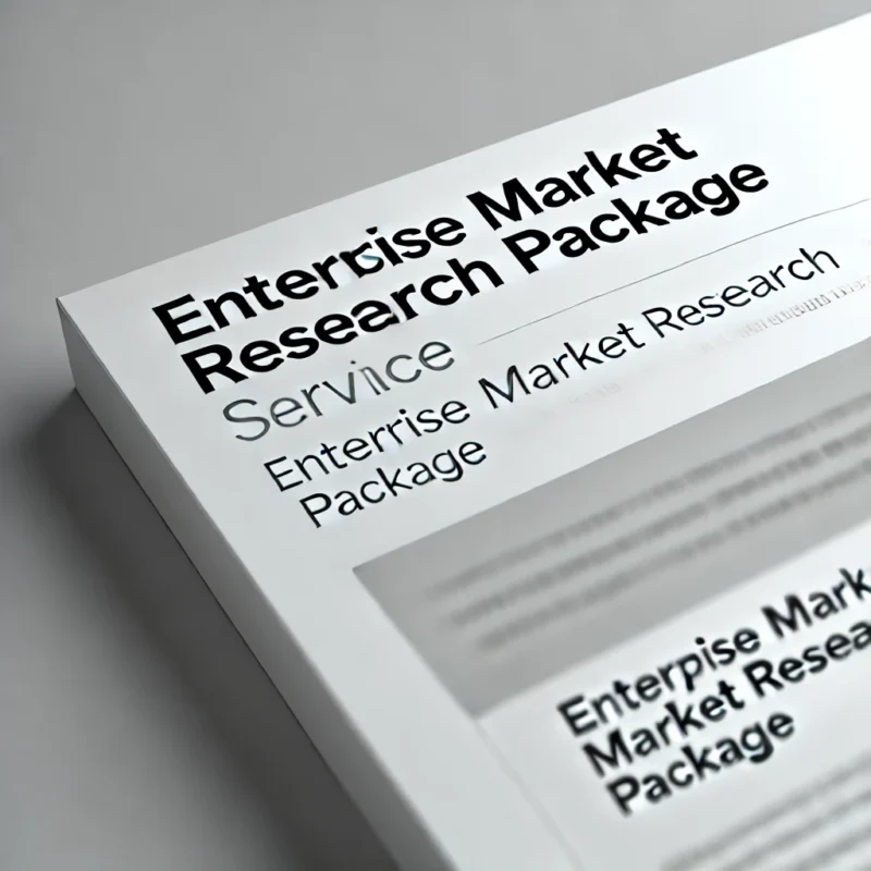 Enterprise Market Research Package Image