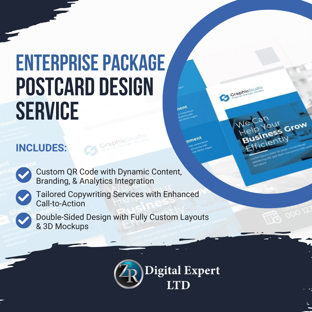 Enterprise Packages Enterprise Postcard Design Package ...