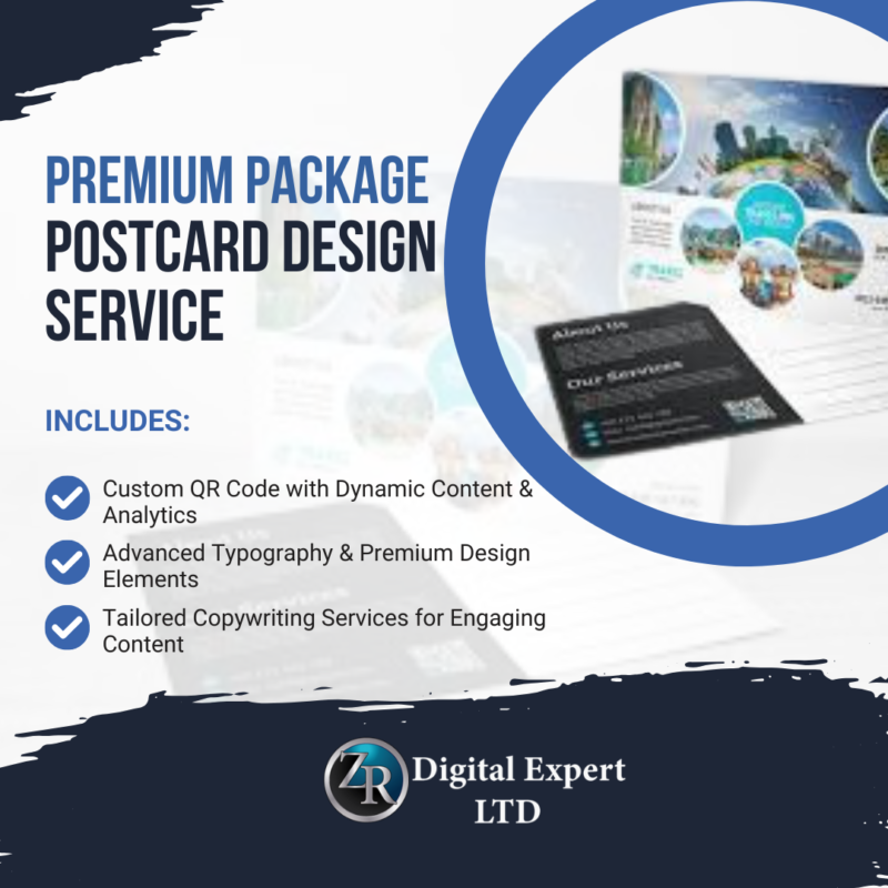 Premium Packages Premium Postcard Design Package ...