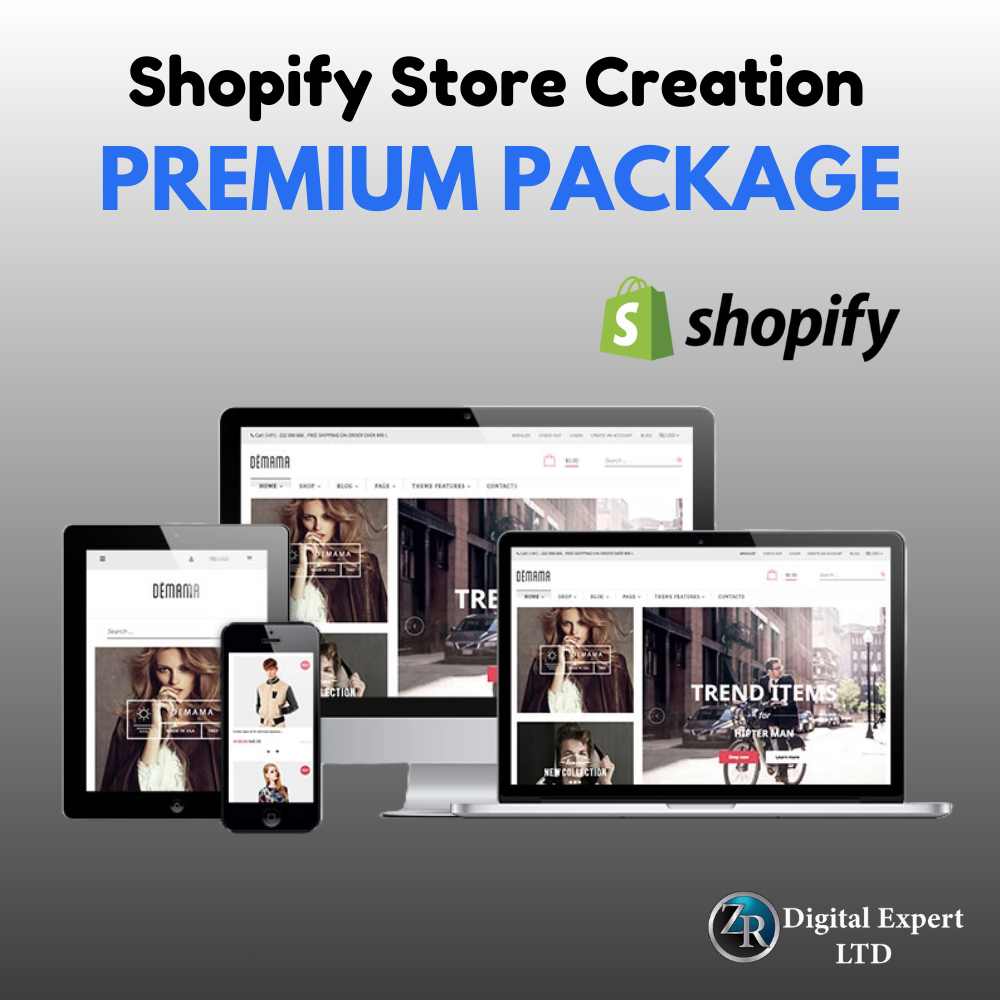 3- Premium Shopify Premium Shopify Store Creation Package ...