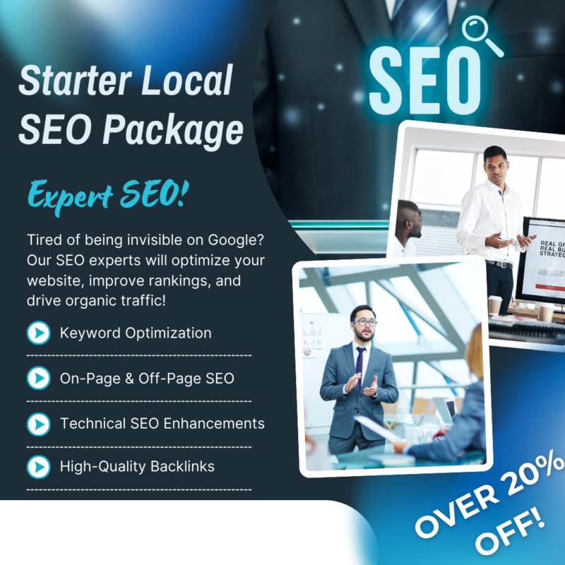 Starter Local SEO Package Deposit
