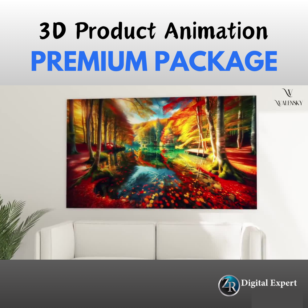3d3 Premium 3D Product Animation Package Deposit