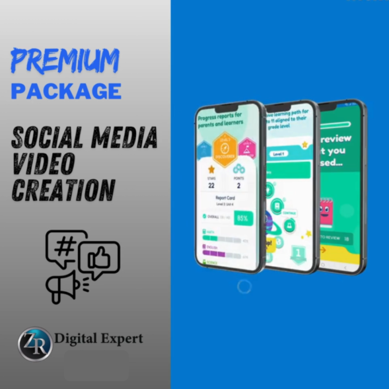 Premium Social Media Video Package Deposit