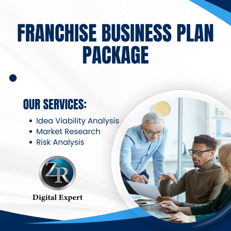 Franchise Business Plan Package Deposit