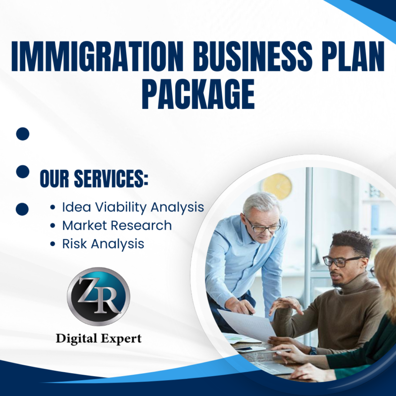 Immigration Business Plan Package Deposit